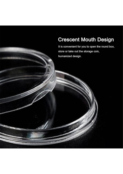 240 Adet 30MM Madeni Para Kapsülleri Koleksiyoncular Için Madeni Para Tutucuları, Köpük Contalı 5 Boyut (17/20/25/27/30MM) Madeni Para Kutusu (Yurt Dışından) indirimleri