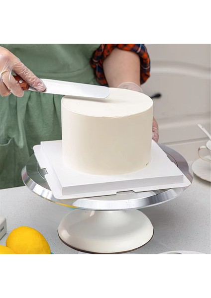 Pasta Yapımı Için Pasta Döner Tablası 12 Inç Alüminyum Alaşımlı Sabit Dönme Çıkarılabilir ve Kolay Temizlenebilir Pişirme Kabı (Yurt Dışından) fırsatları
