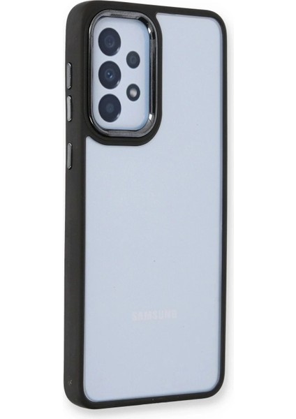 Samsung Galaxy A23 4g Kılıf Dora Kapak - Siyah