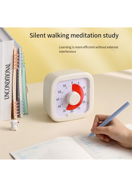 Sessiz Görsel Zamanlayıcı 60 Dakikalık Kronometre Çalar Saat Geri Sayım Zamanlayıcısı Standlı Görselleştirme Mutfak Pişirme Zamanlayıcısı Mavi (Yurt Dışından) modelleri