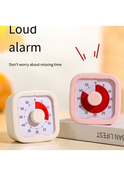 Sessiz Görsel Zamanlayıcı 60 Dakikalık Kronometre Çalar Saat Geri Sayım Zamanlayıcısı Standlı Görselleştirme Mutfak Pişirme Zamanlayıcısı Mavi (Yurt Dışından) fırsatları