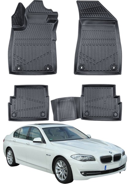 Bmw 5 Serisi F10 2WD 2013-2016 Uyumlu Araca Özel Lüx 4d Paspas