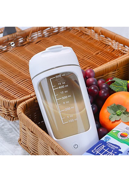 Elektrikli Protein Shaker Şişe Taşınabilir 1200MAH Şarj Edilebilir Blender Bardak Otomatik Kendiliğinden Karıştırma Kupa Karıştırma Bardakları Pembe (Yurt Dışından) fırsatları