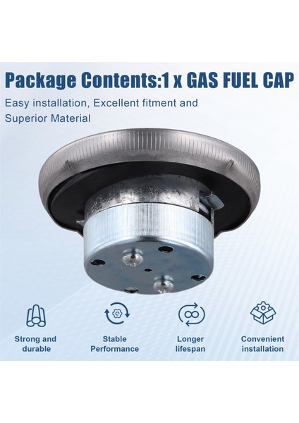 Metal Gaz Yakıt Kapağı 1/4 Tur Kawasaki Mule 51048-1103 ve 51048-0005'IN Yerini Alır (Yurt Dışından) indirimleri