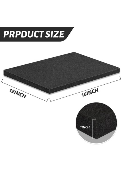 Poliüretan Köpük Levha, 40 x 30 x 2,5 cm Kesilebilir Köpük Ek Parçası Alet Kutusu, Kamera, Darbeye Dayanıklı Yastıklama (Yurt Dışından) modelleri