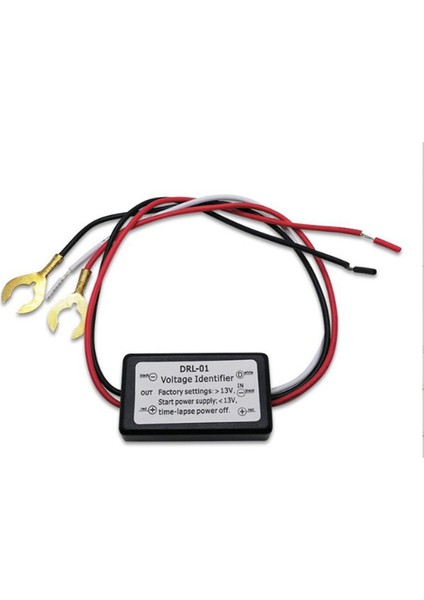 Araba LED Gündüz Farı Kontrolörü Lamba Geciktirme Kontrolörü LED Sabit Açık Karartma Kontrolörü Araba Aksesuarları (Yurt Dışından)
