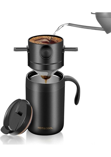 El Yıkamalı Kahve Kupası El Yıkamalı Damlama Yalıtımlı Kahve Kupası Taşınabilir Kahve Demleme Seti (Yurt Dışından) modelleri