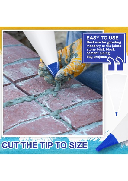 6 Adet Kalıplanmış Yırtılmaya Dayanıklı Delinmeye Dayanıklı Boru Çimento Torbaları Fayans Montaj Işleri Için B (Yurt Dışından) modelleri