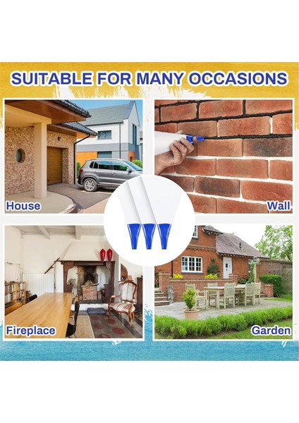 6 Adet Kalıplanmış Yırtılmaya Dayanıklı Delinmeye Dayanıklı Boru Çimento Torbaları Fayans Montaj Işleri Için B (Yurt Dışından) fırsatları