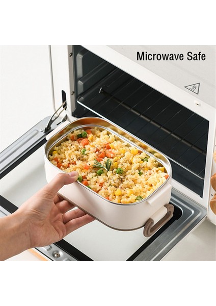 1500ML Çift Katmanlı Paslanmaz Çelik 304 Yalıtımlı Çantalı Termal Öğle Yemeği Kutusu Sızdırmaz Bento Kutusu Yetişkin Öğrenci Yemeği (Yurt Dışından) indirimleri