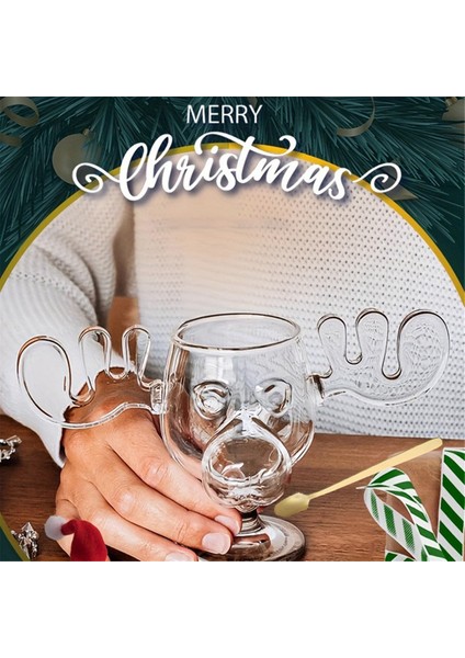 Noel Tatili Film Kupa Cam Dalgalı Çift Katmanlı Cam Kupa Seramik Kahve Kupaları Bardaklar Seramik Kahve Kupaları Tek (Yurt Dışından) fırsatları