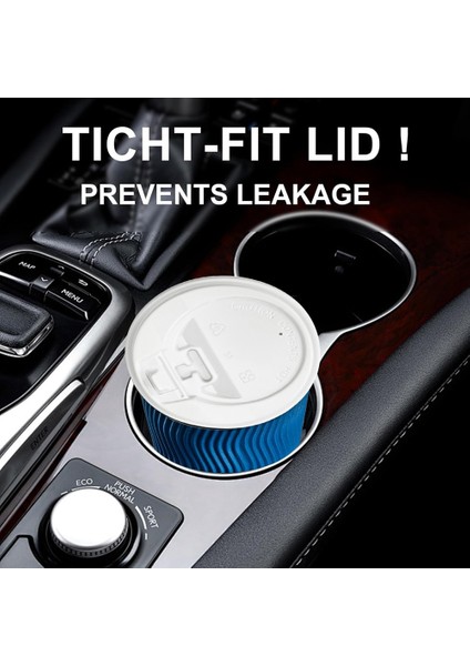 200 Adet Kahve Kupası Kapağı, 10OZ, 12OZ, 16OZ ve 20OZ Kağıt Bardaklar Için 3,54 Inç Tek Kullanımlık Plastik Kapaklar Beyaz (Yurt Dışından) indirimleri