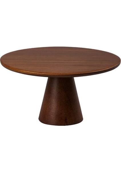 Şık Ahşap Pasta Standı - Pastalar, Küçük Kekler ve Pastalar Için Yüksek Ayaklı Tatlı Sergileme Tabağı Düğünler Için Mükemmel (Yurt Dışından)