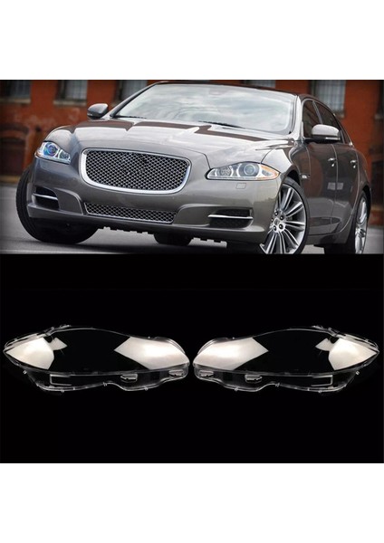 Araba Şeffaf Far Far Mercek Kapağı Abajur Jaguar Xj Xjl 2010-2019 Sol (Yurt Dışından)