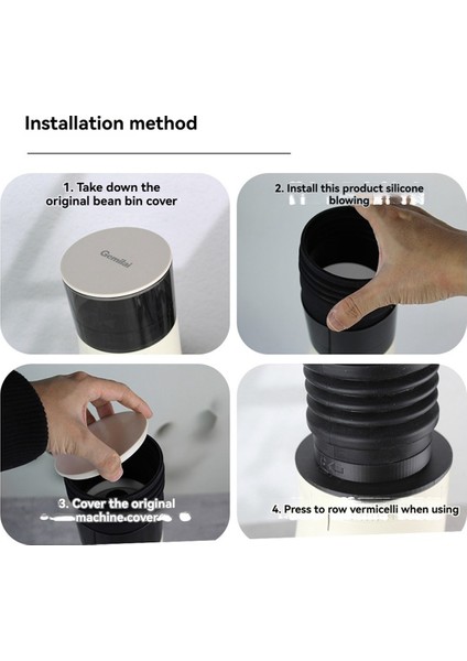 Gemilet 9010B Öğütücü Temizleme Aracı Için Öğütücü Üfleme Fasulye Bing Kalıntı Tozu Önler (Yurt Dışından) modelleri