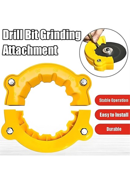 Matkap Ucu Bileyici, Matkap Ucu Bileme Aparatı, Tüm Uçlar Için Matkap Ucu Bileme Dev Bıçaklı Açılı Taşlama Makinesi (Yurt Dışından) modelleri