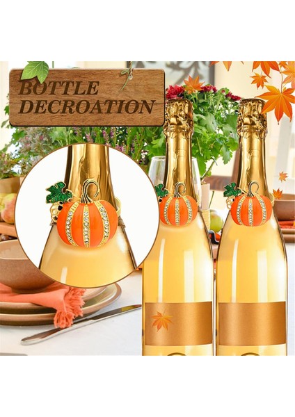 6 Adet Sonbahar Peçete Halkaları, Şükran Günü Peçete Halkası Cadılar Bayramı Balkabağı Peçete Tutucuları Tatil Akşam Yemeği Partisi Için (Yurt Dışından) indirimleri