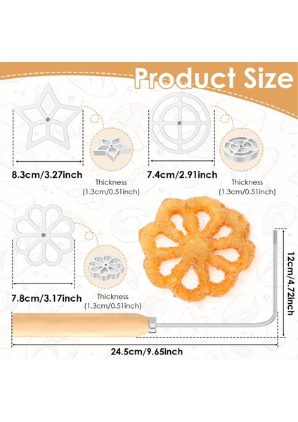 Saplı Bunuelos Kalıbı, Metal Bunuelos Kurabiye Yapma Kalıbı, Çıkarılabilir Rozet Rozet Demir Kalıp Seti, Pişirme Pişirme Için (Yurt Dışından) fiyatları