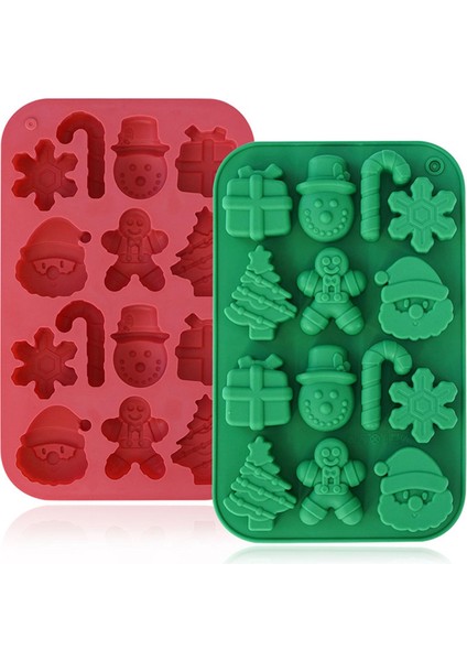 Noel Çikolata Kalıbı Pişirme Kalıbı El Yapımı Kendin Yap Hediye Kar Tanesi Noel Ağacı Noel Baba Kalıbı (Yurt Dışından) fiyatları