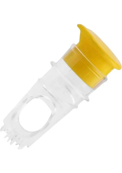 2 Adet Manuel Limon Suyu Sıkma Plastik Narenciye Sıkacağı Meyve Dökme Aracı Sarı (Yurt Dışından)