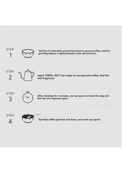 Kahve Kupaları 200ML 12G Kahve Öğütülmüş Kahve ve 200G Kaynar Su Için Kahve Tutkunları Için Istife Edilebilir Kahve Kaseleri 12 Adet (Yurt Dışından) fırsatları