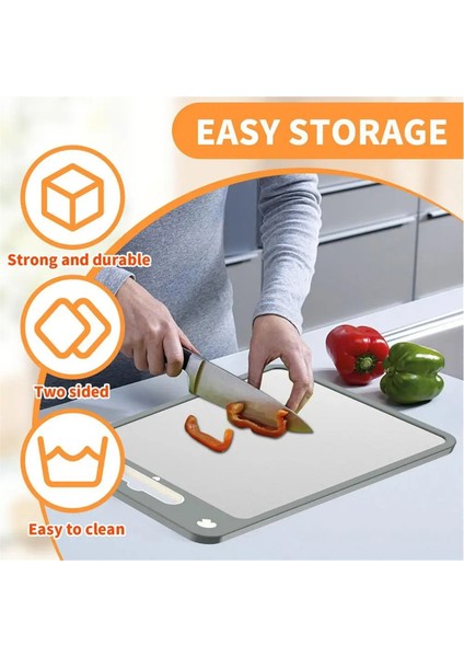 Mutfak Için Kesme Tahtaları Mutfak Kesme Matı Çift Taraflı Çift Yönlü Kesme Tahtası Oyma Tahtası Yıkanabilir Kaymaz (Yurt Dışından) fiyatları