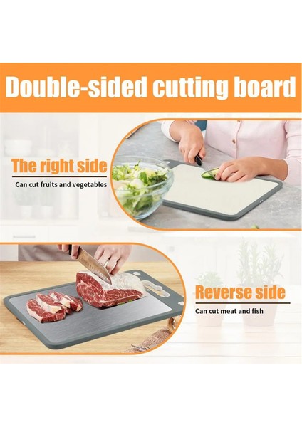 Mutfak Için Kesme Tahtaları Mutfak Kesme Matı Çift Taraflı Çift Yönlü Kesme Tahtası Oyma Tahtası Yıkanabilir Kaymaz (Yurt Dışından) modelleri