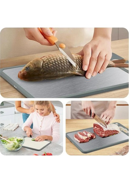 Mutfak Için Kesme Tahtaları Mutfak Kesme Matı Çift Taraflı Çift Yönlü Kesme Tahtası Oyma Tahtası Yıkanabilir Kaymaz (Yurt Dışından) fırsatları