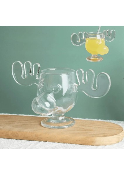 Noel Tatili Bardak Seti Cam Bardak Tatil Cam Eşyaları Içecekler, Içecekler Için 8 Ons Tutar (Yurt Dışından) fırsatları