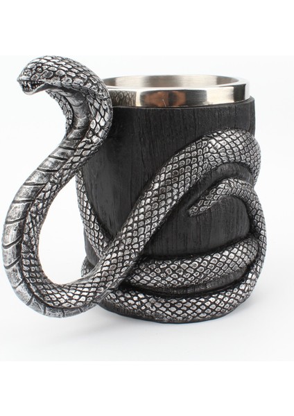 Viking Tarzı Bira Kupası, Çift Duvarlı Yalıtımlı Içme Kupası, Metal Iç Mekan, Sıcak ve Soğuk Içecekler Için Ideal (Yurt Dışından) modelleri