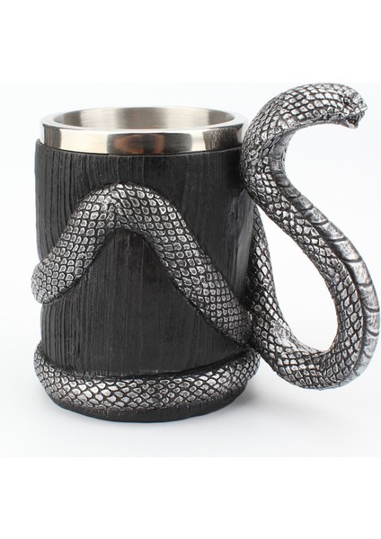 Viking Tarzı Bira Kupası, Çift Duvarlı Yalıtımlı Içme Kupası, Metal Iç Mekan, Sıcak ve Soğuk Içecekler Için Ideal (Yurt Dışından) fırsatları