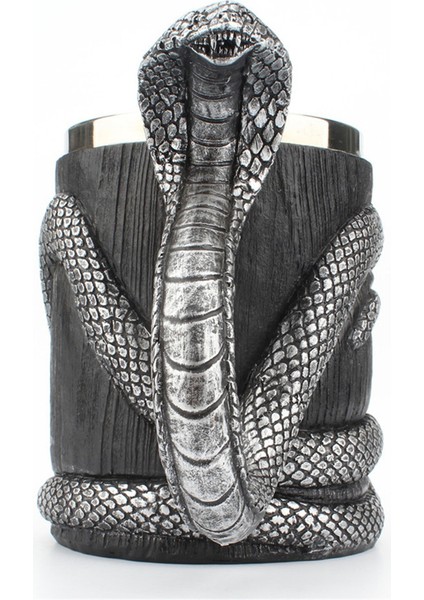 Viking Tarzı Bira Kupası, Çift Duvarlı Yalıtımlı Içme Kupası, Metal Iç Mekan, Sıcak ve Soğuk Içecekler Için Ideal (Yurt Dışından) indirimleri