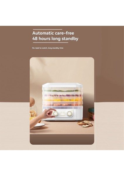 5 Katmanlı Akıllı Elektrikli Gıda Kurutma Makinesi 360° Sıcak Hava Kurutma Meyve Sebze Kurutma Makinesi Kuru Sığır Eti Jerky Için Ab Fişi (Yurt Dışından) modelleri