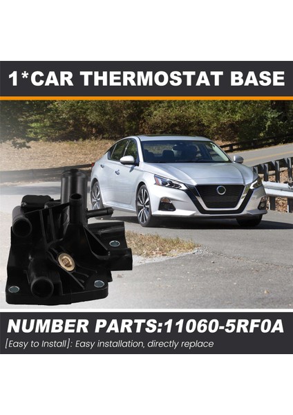 Araba Motor Radyatör Soğutma Suyu Çıkış Borusu Termostat Tabanı 11060-5RF0A Nissan Sylphy 2019-2021 Kicks 2017-2022 (Yurt Dışından) indirimleri