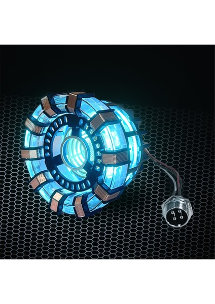 Ark Reaktör Lambası Süper Kahraman Lambası Çok Renkli Sevimli Masa Dekorasyonu (Yurt Dışından) modelleri