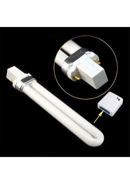 10 Adet 9W Tırnak Uv Makinesi 365NM Lamba Ampul Tüpü (Yurt Dışından) fırsatları