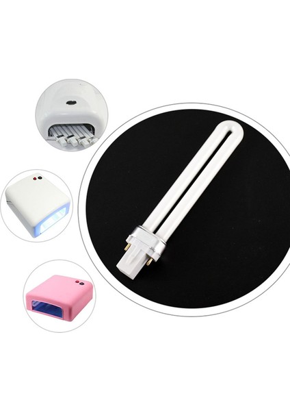 10 Adet 9W Tırnak Uv Makinesi 365NM Lamba Ampul Tüpü (Yurt Dışından) indirimleri