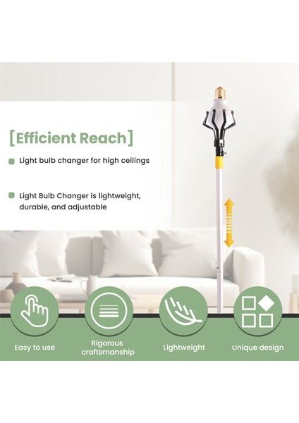 Yüksek Tavan Ampul Değiştirici Ampul Değiştirici (Yurt Dışından) indirimleri