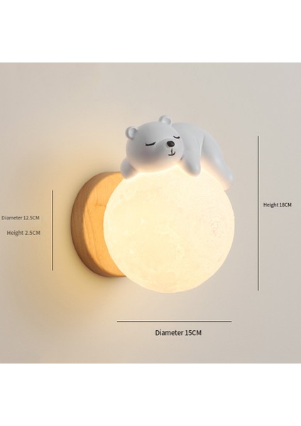 Kısılabilir Kablolu Modern LED Duvar Lambası Duvara Monte Lamba Beyaz B (Yurt Dışından) fiyatları