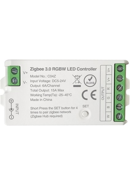 Zigbee 3.0 Wifi LED Kontrol Cihazı 2.4ghz Rgbw LED Şerit (Yurt Dışından)