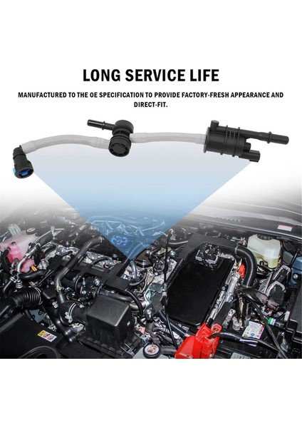 994-140 BL3Z9B325C Buhar Haznesi Tahliye Vanası Ford F150 11-16 Expedition 15-17 Lobo TRANSIT-150 250 350 2015-2021 (Yurt Dışından) modelleri