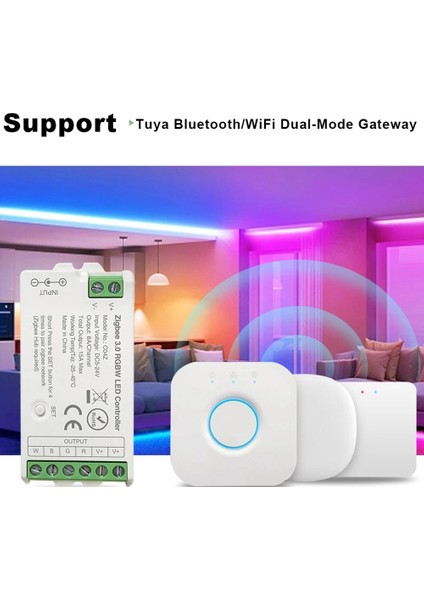 Zigbee 3.0 Wifi LED Kontrol Cihazı 2.4ghz Rgbw LED Şerit (Yurt Dışından) fiyatları