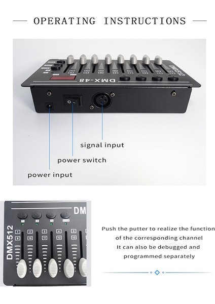 Kontrolör Mini Dj Işıkları Konsol Kontrolü (Yurt Dışından) indirimleri