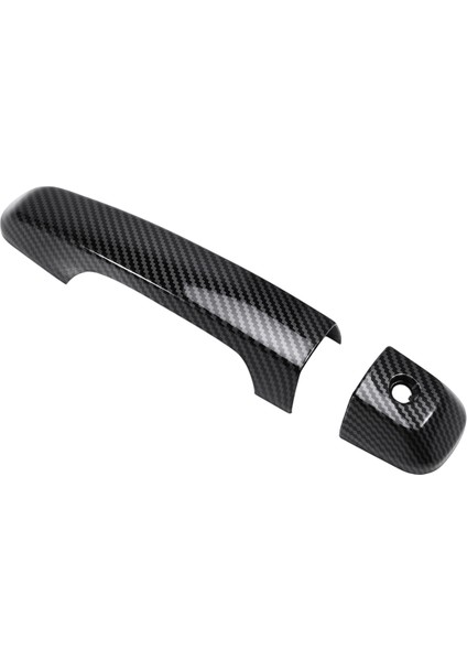 Araba Dış Kapı Kolları Kapağı Dış Kapı Kolları Çizik Koruyucu Dekor Toyota 4runner 2010-2024 Karbon Fiber (Yurt Dışından)