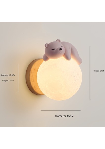 Kısılabilir Kablolu Modern LED Duvar Lambası Duvara Monte Lamba Pembeb (Yurt Dışından) modelleri