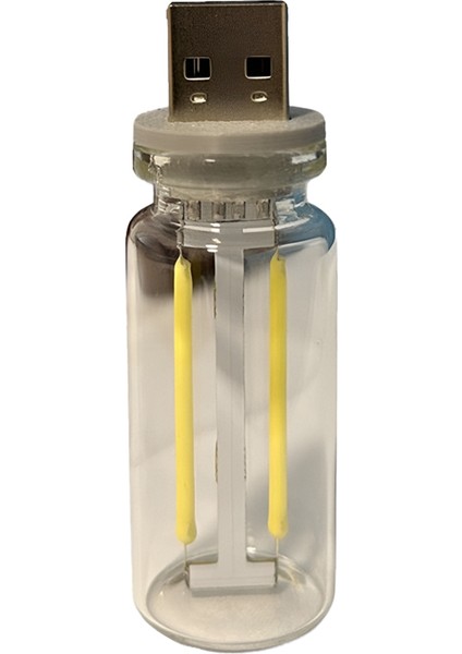 USB Araba Iç Atmosfer Işıkları Yatak Odası Için Tak-Çıkar Kırmızı Işık (Yurt Dışından)