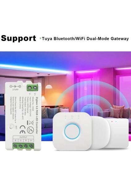 Zigbee 3.0 Wifi LED Kontrol Cihazı 2.4ghz Rgb LED Şerit (Yurt Dışından) fiyatları