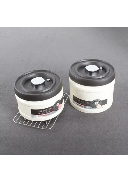 Kahve Çekirdeği Vakumlu Sızdırmaz Tank 1600ML Paslanmaz Çelik Tahıl Çay Fındık Taze Mutfak Hava Geçirmez Kutular (Yurt Dışından) modelleri