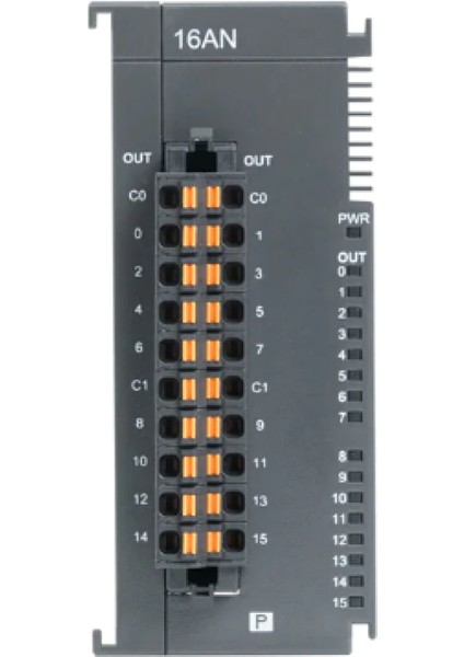 AS16AN01P-A ,16P Çıkış Plc Ek Dijital Modül