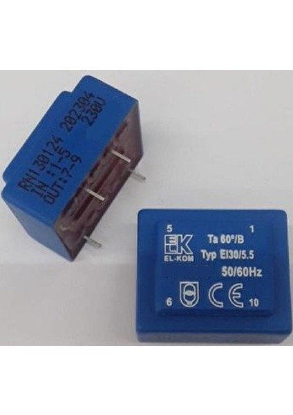 RN138321 ,3.2VA 220V/6V Pcb 4-Pin Trafo